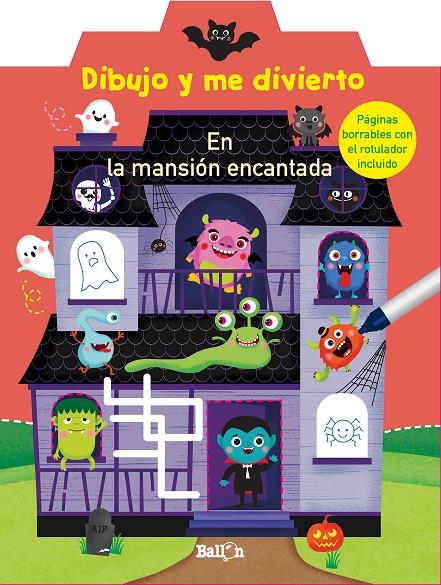 DIBUJO Y ME DIVIERTO MANSIÓN ENCANTADA | 9789403225159 | BALLON | Galatea Llibres | Librería online de Reus, Tarragona | Comprar libros en catalán y castellano online