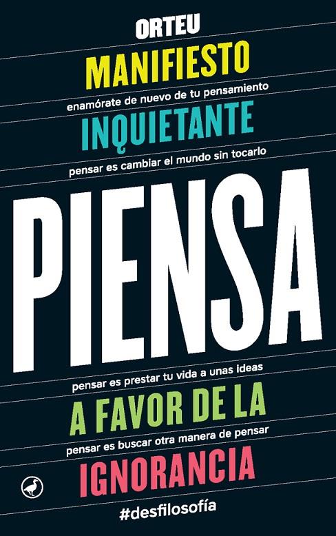 PIENSA | 9788416673353 | ORTEU, FRANCESC | Galatea Llibres | Librería online de Reus, Tarragona | Comprar libros en catalán y castellano online