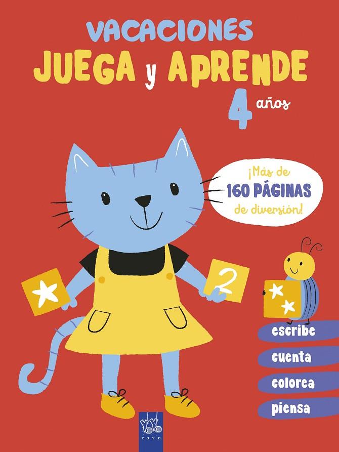 VACACIONES. JUEGA Y APRENDE. 4 AÑOS | 9788408206064 | Galatea Llibres | Llibreria online de Reus, Tarragona | Comprar llibres en català i castellà online