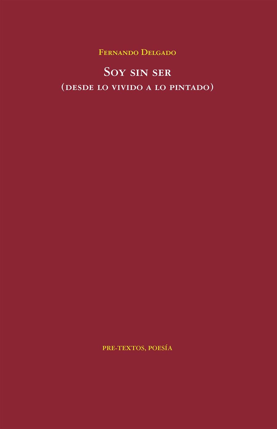 SOY SIN SER | 9788418935756 | DELGADO, FERNANDO | Galatea Llibres | Librería online de Reus, Tarragona | Comprar libros en catalán y castellano online