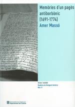 MEMÒRIES D'UN PAGÈS ANTIBORBÒNIC (1691-1774) | 9788439392088 | MASSÓ, AMER | Galatea Llibres | Librería online de Reus, Tarragona | Comprar libros en catalán y castellano online