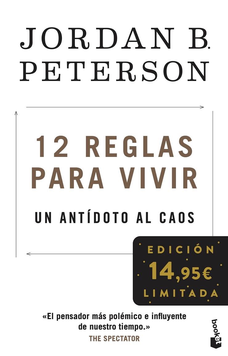12 REGLAS PARA VIVIR | 9788408293811 | PETERSON, JORDAN B. | Galatea Llibres | Llibreria online de Reus, Tarragona | Comprar llibres en català i castellà online