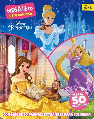 PRINCESAS. MEGALIBRO PARA COLOREAR | 9788499518572 | Galatea Llibres | Librería online de Reus, Tarragona | Comprar libros en catalán y castellano online