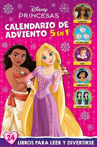 PRINCESAS. CALENDARIO DE ADVIENTO 5 EN 1 | 9788410029712 | DISNEY | Galatea Llibres | Librería online de Reus, Tarragona | Comprar libros en catalán y castellano online