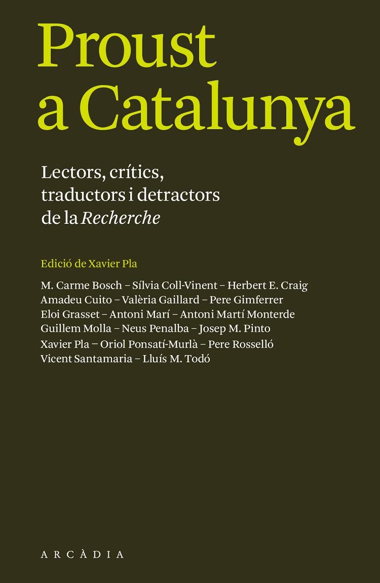 PROUST A CATALUNYA | 9788494616303 | VV.AA. | Galatea Llibres | Librería online de Reus, Tarragona | Comprar libros en catalán y castellano online