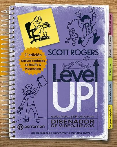 LEVEL UP! GUÍA PARA SER UN GRAN DISEÑADOR DE VIDEOJUEGOS | 9788419824141 | ROGERS, SCOTT | Galatea Llibres | Llibreria online de Reus, Tarragona | Comprar llibres en català i castellà online