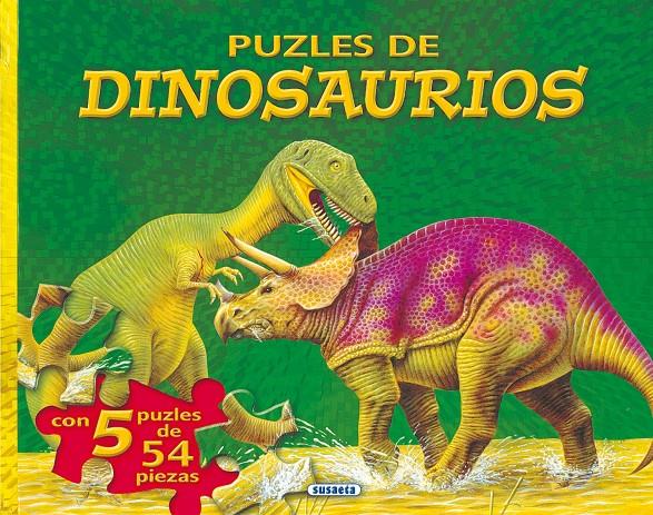 PUZLES DE DINOSAURIOS VERDE | 9788430563968 | SUSAETA, EQUIPO | Galatea Llibres | Llibreria online de Reus, Tarragona | Comprar llibres en català i castellà online