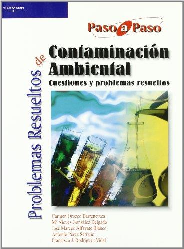 PROBLEMAS RESUELTOS DE CONTAMINACION AMBIENTAL | 9788497321884 | OROZCO BARRENETXEA, CARMEN | Galatea Llibres | Librería online de Reus, Tarragona | Comprar libros en catalán y castellano online