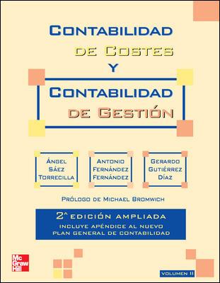 CONTABILIDAD DE COSTES Y DE GESTION VOL2 | 9788448170929 | SAEZ TORRECILLA | Galatea Llibres | Librería online de Reus, Tarragona | Comprar libros en catalán y castellano online