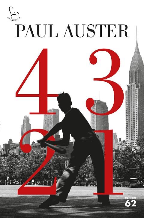 4 3 2 1 (CATALA) | 9788429776126 | AUSTER, PAUL | Galatea Llibres | Llibreria online de Reus, Tarragona | Comprar llibres en català i castellà online