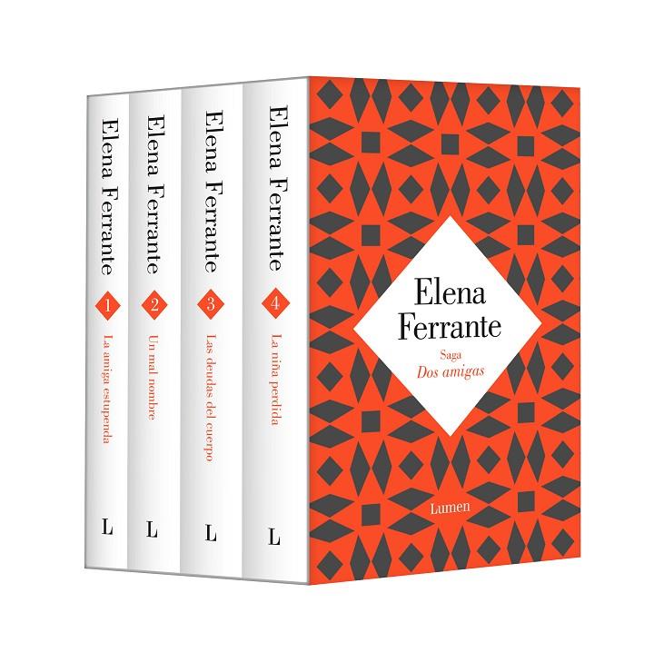 SAGA DOS AMIGAS. ESTUCHE 4 VOLS. | 9788426444066 | FERRANTE, ELENA | Galatea Llibres | Librería online de Reus, Tarragona | Comprar libros en catalán y castellano online
