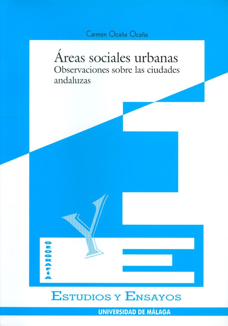 AREAS SOCIALES URBANAS | 9788474966824 | OCAÑA OCAÑA, CARMEN | Galatea Llibres | Librería online de Reus, Tarragona | Comprar libros en catalán y castellano online