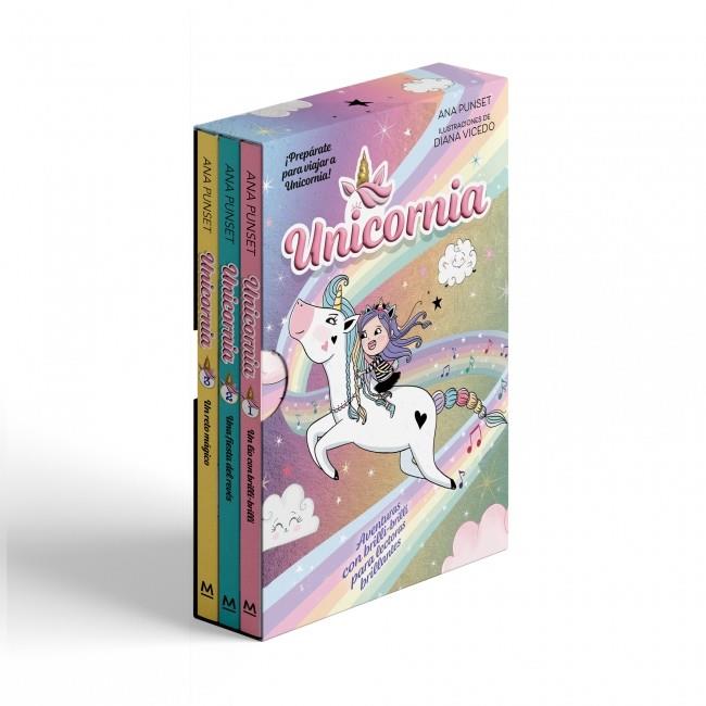 UNICORNIA - ESTUCHE ESPECIAL UNICORNIA: LIBROS 1 AL 3 | 9791387598068 | PUNSET, ANA | Galatea Llibres | Librería online de Reus, Tarragona | Comprar libros en catalán y castellano online