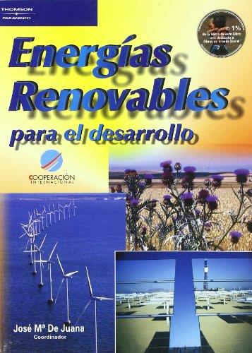 ENERGIAS RENOVABLES PARA EL DESARROLLO | 9788428328647 | DE JUANA, JOSE MARIA | Galatea Llibres | Librería online de Reus, Tarragona | Comprar libros en catalán y castellano online