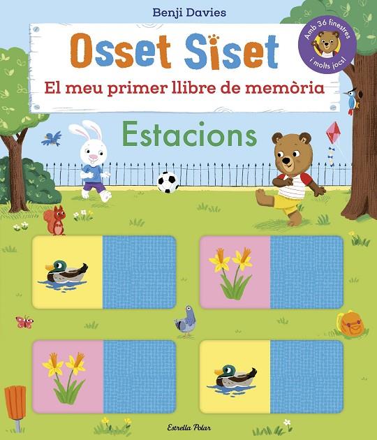 OSSET SISET. EL MEU PRIMER LLIBRE DE MEMÒRIA. ESTACIONS | 9791387519803 | DAVIES, BENJI | Galatea Llibres | Llibreria online de Reus, Tarragona | Comprar llibres en català i castellà online