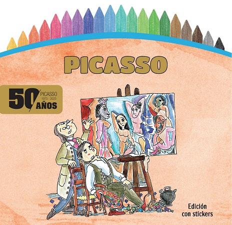 PINTAR PICASSO 50 ANIVERSARIO | 9788419028396 | Galatea Llibres | Librería online de Reus, Tarragona | Comprar libros en catalán y castellano online