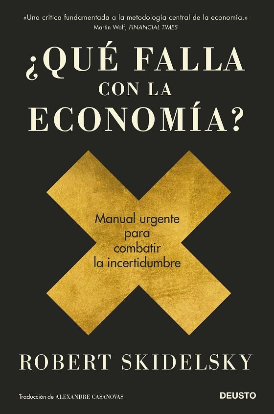 QUÉ FALLA CON LA ECONOMÍA? | 9788423432042 | SKIDELSKY, ROBERT | Galatea Llibres | Librería online de Reus, Tarragona | Comprar libros en catalán y castellano online