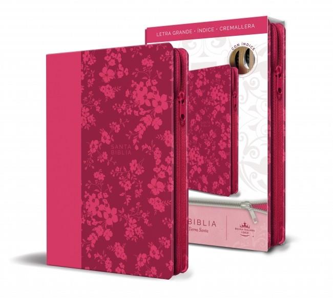 BIBLIA REINA VALERA 1960 LETRA GRANDE. SÍMIL FUCSIA | 9781644733851 | REINA VALERA REVISADA | Galatea Llibres | Llibreria online de Reus, Tarragona | Comprar llibres en català i castellà online