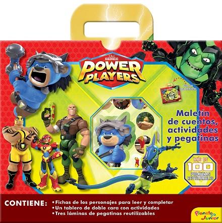 POWER PLAYERS. MALETÍN DE CUENTOS, ACTIVIDADES Y PEGATINAS | 9788408242970 | HEROES, ZAG | Galatea Llibres | Llibreria online de Reus, Tarragona | Comprar llibres en català i castellà online