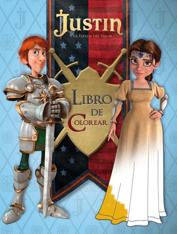 JUSTIN Y LA ESPADA DEL VALOR LIBRO DE COLOREAR | 9788448836351 | Galatea Llibres | Llibreria online de Reus, Tarragona | Comprar llibres en català i castellà online