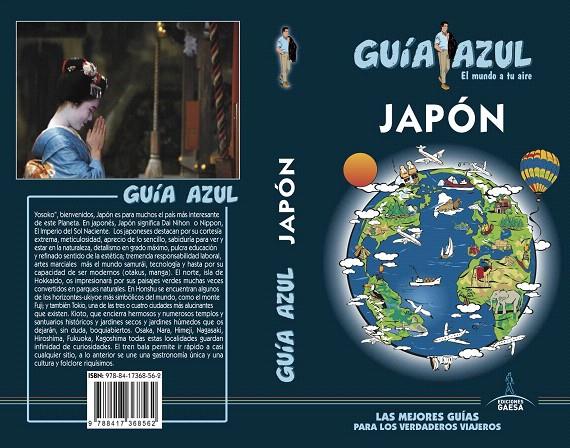 JAPÓN GUIA AZUL | 9788417368562 | MARTÍNEZ, MOSÉS/GARCÍA, JESÚS | Galatea Llibres | Librería online de Reus, Tarragona | Comprar libros en catalán y castellano online