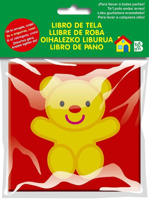 LIBRO DE TELA - OSO | 9789403226590 | BALLON | Galatea Llibres | Librería online de Reus, Tarragona | Comprar libros en catalán y castellano online