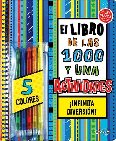 LIBRO DE LAS 1000 Y UNA ACTIVIDADES (INC.5 COLORES) | 9789876370752 | Galatea Llibres | Llibreria online de Reus, Tarragona | Comprar llibres en català i castellà online