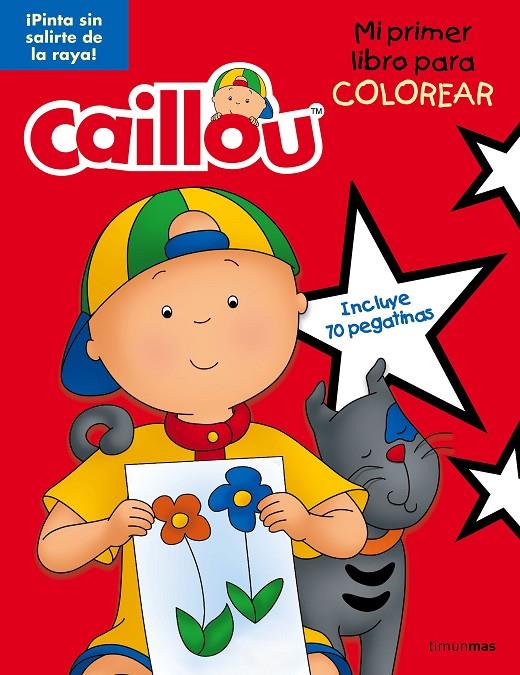 CAILLOU. MI PRIMER LIBRO PARA COLOREAR | 9788408160236 | Galatea Llibres | Librería online de Reus, Tarragona | Comprar libros en catalán y castellano online