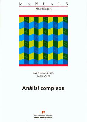 ANALISI COMPLEXA | 9788449025594 | BRUNA, JOAQUIM | Galatea Llibres | Llibreria online de Reus, Tarragona | Comprar llibres en català i castellà online