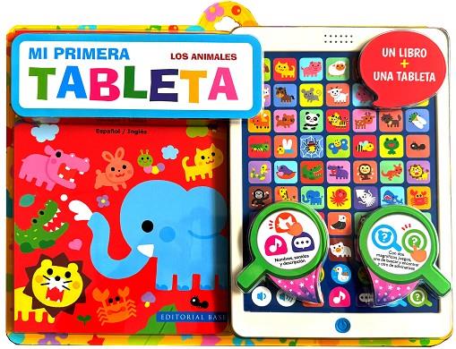 MI PRIMERA TABLETA. LOS ANIMALES (ESPAÑOL/INGLÉS) | 9788418715914 | Galatea Llibres | Librería online de Reus, Tarragona | Comprar libros en catalán y castellano online