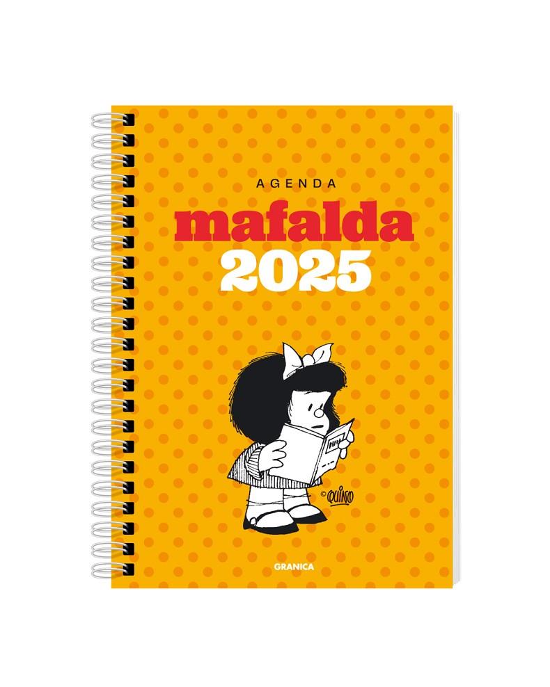 MAFALDA 2025, ANILLADA MÓDULOS AMARILLA | 9786316544353 | QUINO | Galatea Llibres | Librería online de Reus, Tarragona | Comprar libros en catalán y castellano online