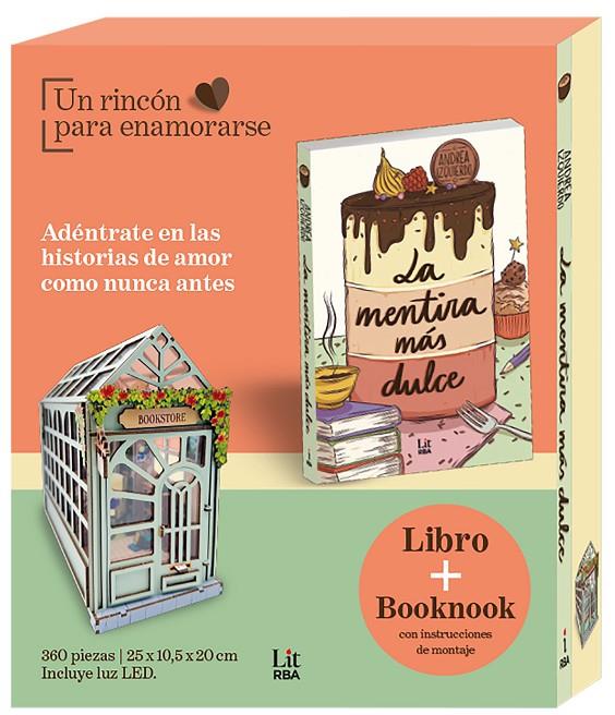 LA MENTIRA MÁS DULCE + BOOKNOOK | 9788411329897 | IZQUIERDO, ANDREA | Galatea Llibres | Librería online de Reus, Tarragona | Comprar libros en catalán y castellano online