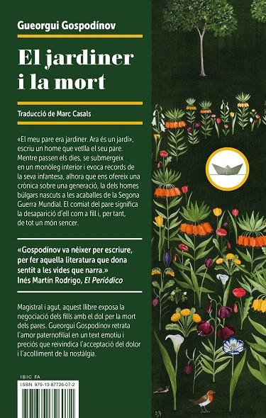 EL JARDINER I LA MORT | 9791387726072 | GOSPODÍNOV, GUEORGUI | Galatea Llibres | Llibreria online de Reus, Tarragona | Comprar llibres en català i castellà online