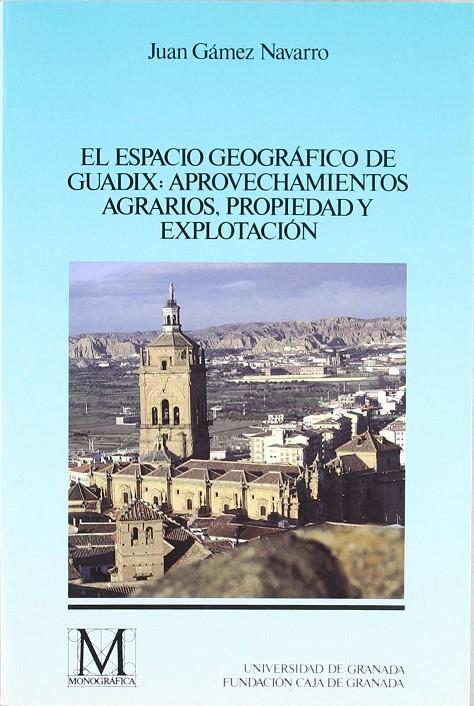 ESPACIO GEOGRAFICO DE GUADIX | 9788433821171 | GAMEZ NAVARRO,JUAN | Galatea Llibres | Llibreria online de Reus, Tarragona | Comprar llibres en català i castellà online
