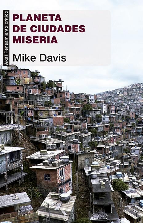 PLANETA DE CIUDADES MISERIA | 9788446039372 | DAVIS, MIKE | Galatea Llibres | Librería online de Reus, Tarragona | Comprar libros en catalán y castellano online