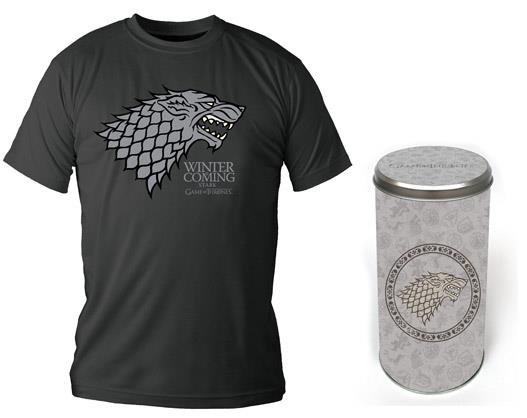 CAMISETA WINTER IS COMING (JUEGO DE TRONOS) (XL) | 8436546892090 | Galatea Llibres | Librería online de Reus, Tarragona | Comprar libros en catalán y castellano online