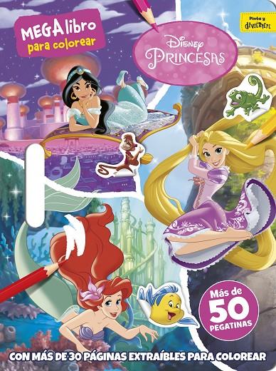 PRINCESAS. MEGALIBRO PARA COLOREAR 2 | 9788418335068 | DISNEY | Galatea Llibres | Llibreria online de Reus, Tarragona | Comprar llibres en català i castellà online