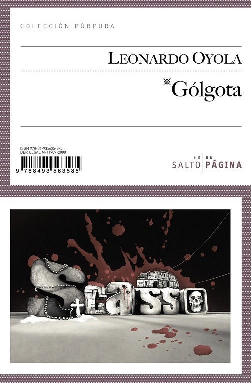 GOLGOTA | 9788493563585 | OYOLA, LEONARDO | Galatea Llibres | Llibreria online de Reus, Tarragona | Comprar llibres en català i castellà online