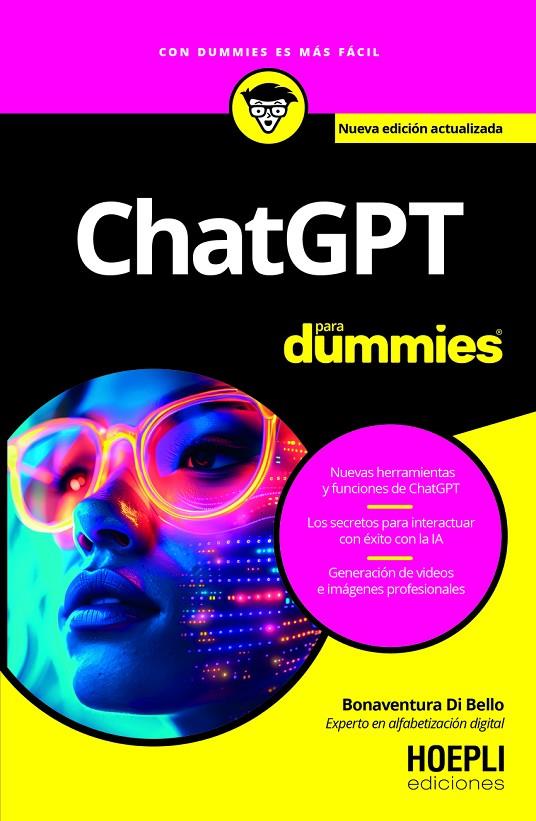 CHATGPT PARA DUMMIES | 9791254990865 | DI BELLO, BONAVENTURA | Galatea Llibres | Llibreria online de Reus, Tarragona | Comprar llibres en català i castellà online