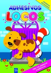 ADHESIVOS LOCOS. ANIMALES DOMESTICOS | 9788408089940 | YOYO | Galatea Llibres | Llibreria online de Reus, Tarragona | Comprar llibres en català i castellà online