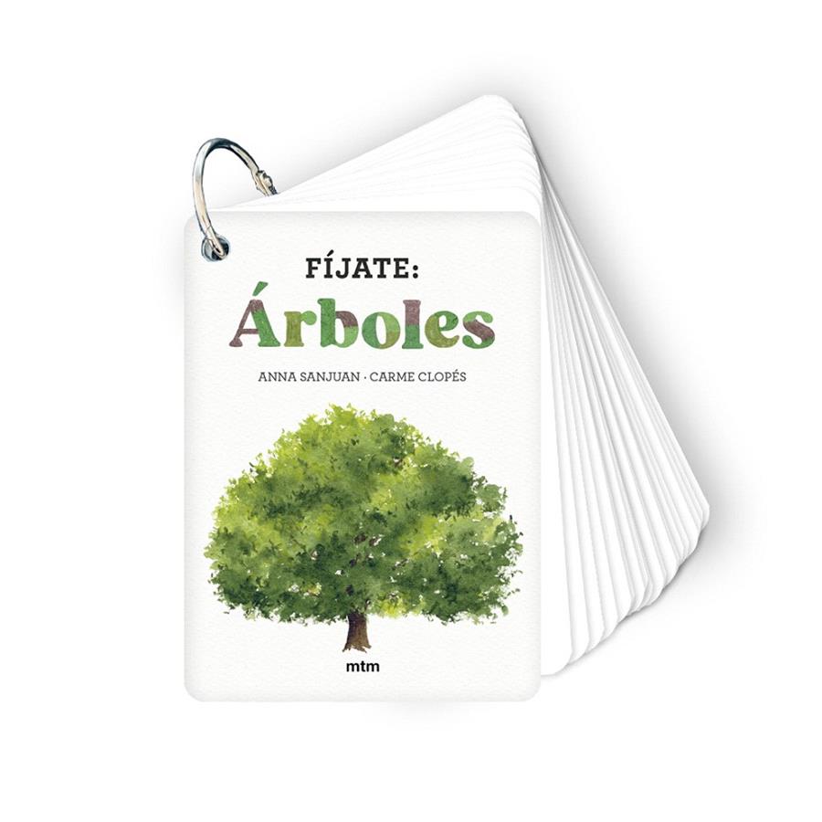 FÍJATE: ÁRBOLES | 9788417165888 | SANJUAN LLORENS, ANNA/CLOPÉS, CARME | Galatea Llibres | Librería online de Reus, Tarragona | Comprar libros en catalán y castellano online