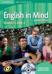 ENGLISH IN MIND FOR SPANISH SPEAKERS 2. STUDENT'S BOOK WITH DVD-ROM | 9788483239636 | PUCHTA, HERBERT/STRANKS, JEFF | Galatea Llibres | Librería online de Reus, Tarragona | Comprar libros en catalán y castellano online