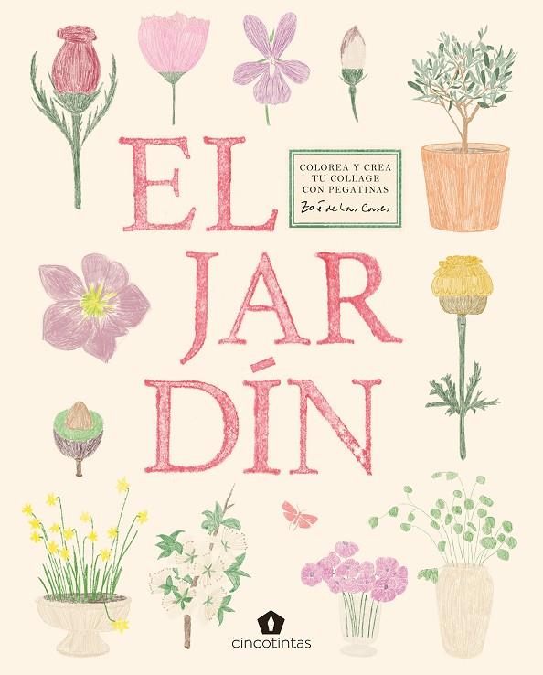 EL JARDÍN. COLOREA Y CREA TU COLLAGE CON PEGATINAS | 9791387934125 | Galatea Llibres | Llibreria online de Reus, Tarragona | Comprar llibres en català i castellà online