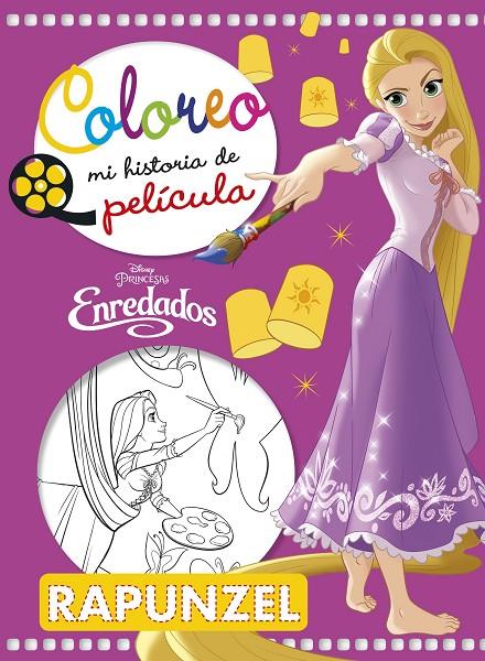 COLOREO MI HISTORIA DE PELICULA RAPUNZEL | 9788416917334 | DISNEY | Galatea Llibres | Llibreria online de Reus, Tarragona | Comprar llibres en català i castellà online
