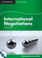 INTERNATIONAL NEGOTIATIONS STUDENTSBOOK | 9780521149921 | Galatea Llibres | Librería online de Reus, Tarragona | Comprar libros en catalán y castellano online