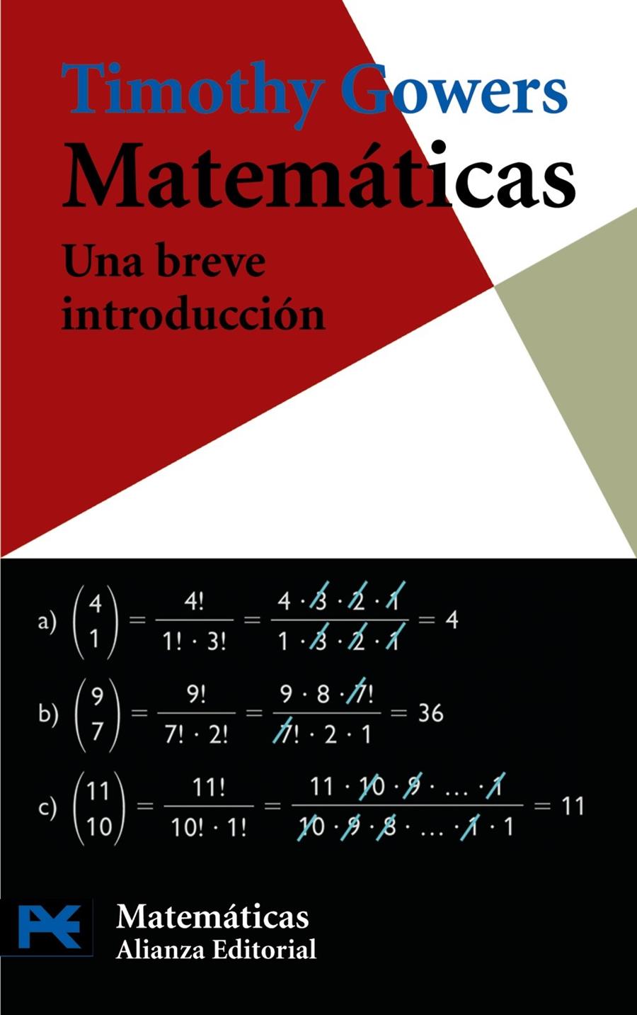 MATEMATICAS: UNA BREVE INTRODUCCION | 9788420662435 | GOWERS, THIMOTY | Galatea Llibres | Llibreria online de Reus, Tarragona | Comprar llibres en català i castellà online