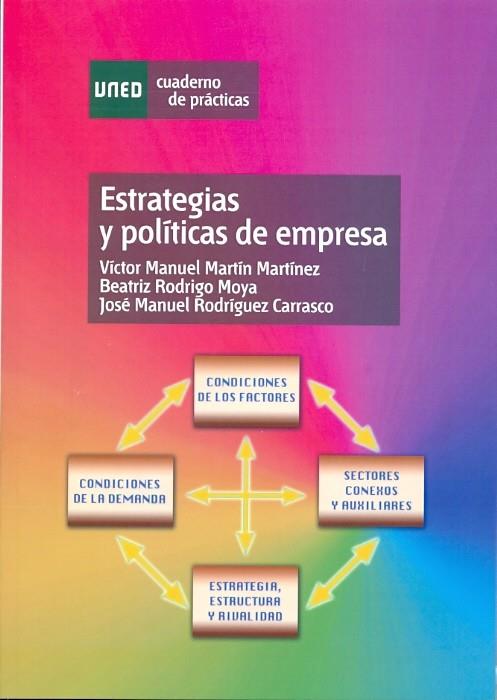 ESTRATEGIAS Y POLÍTICAS DE EMPRESA. CUADERNO DE PRACTICAS | 9788436267259 | MARTÍN MARTÍNEZ, VÍCTOR MANUEL/RODRIGO MOYA, BEATRIZ/RODRÍGUEZ CARRASCO, JOSÉ MANUEL | Galatea Llibres | Librería online de Reus, Tarragona | Comprar libros en catalán y castellano online