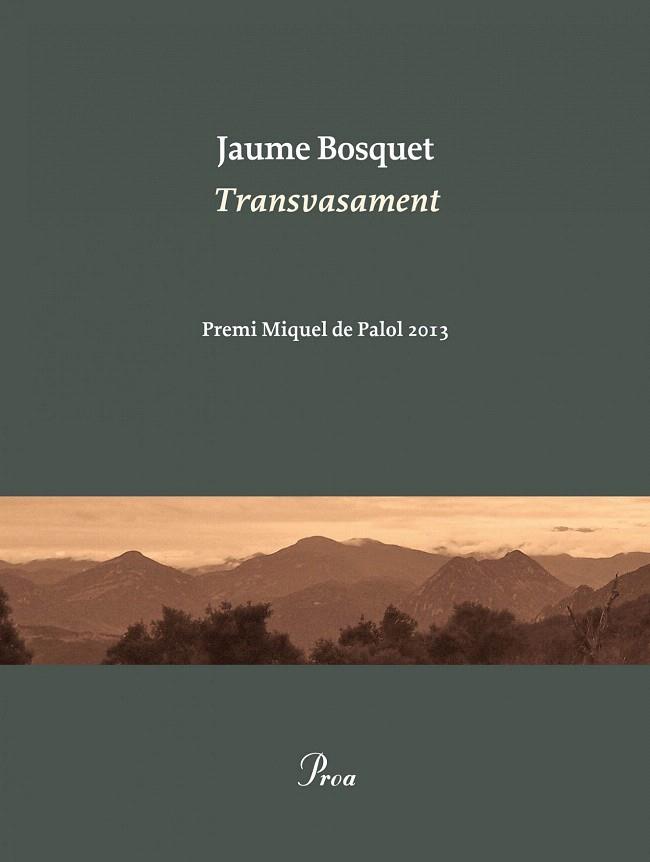 TRANSVASAMENT | 9788475884752 | BOSQUET, JAUME | Galatea Llibres | Llibreria online de Reus, Tarragona | Comprar llibres en català i castellà online