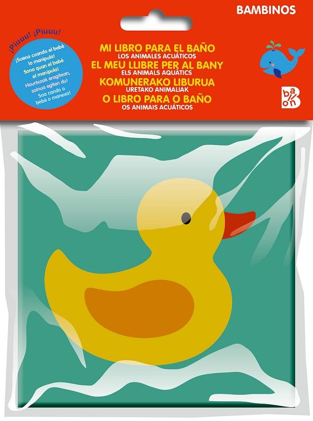 MI LIBRO PARA EL BAÑO - ANIMALES ACUÁTICOS | 9789403227566 | Galatea Llibres | Librería online de Reus, Tarragona | Comprar libros en catalán y castellano online