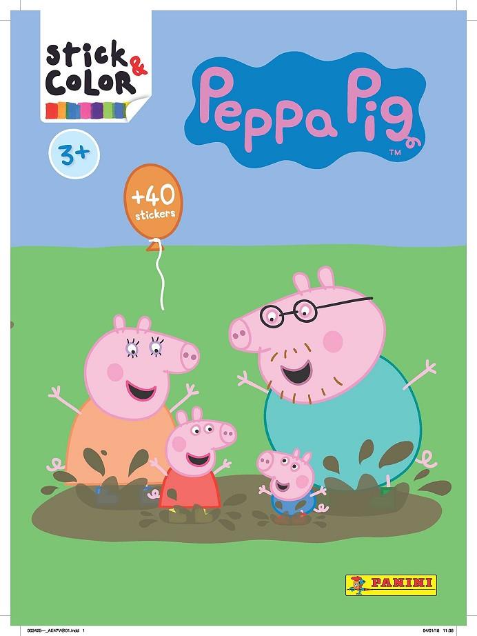 PEPPA PIG STICK & COLOR | 9788427870833 | AA.VV. | Galatea Llibres | Llibreria online de Reus, Tarragona | Comprar llibres en català i castellà online